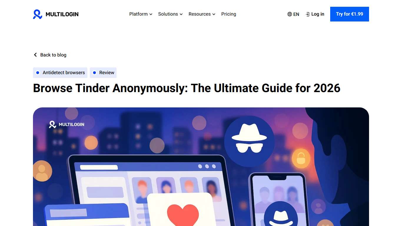 Browse Tinder Anonymously: How to Stay Hidden in 2026